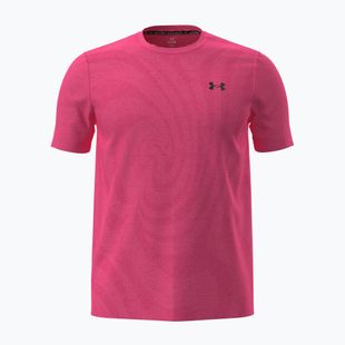 Футболка для тренувань чоловіча Under Armour Vanish Seamless Novelty bittersweet pink/black