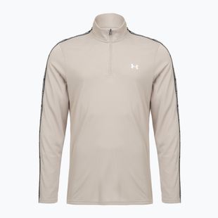 Кофта чоловіча Under Armour Tech Taping 1/2 Zip timberwolf taupe/black/white