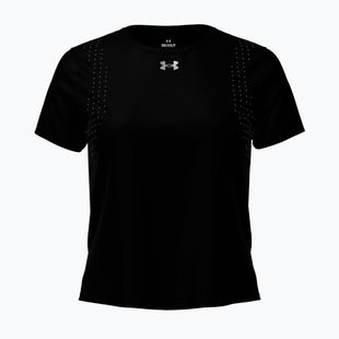 Футболка для бігу жіноча Under Armour Velociti Pro black/black/metallic silver