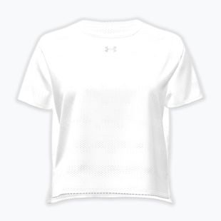 Футболка для бігу жіноча Under Armour Velociti white/white/black