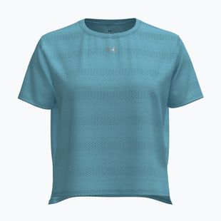 Футболка для бігу жіноча Under Armour Velociti blue haze/black/metallic silver