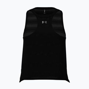 Футболка для бігу жіноча Under Armour Velociti Singlet black/black/metallic silver
