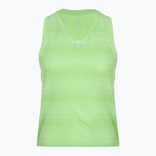 Футболка для бігу жіноча Under Armour Velociti Singlet lumos lime/white