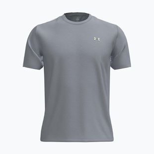 Футболка для тренувань чоловіча Under Armour Tech Taping mod gray/black/lumos lime