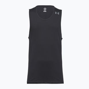 Футболка для бігу чоловіча Under Armour Velociti Pro Singlet black/black/metallic silver