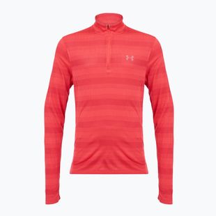 Кофта для бігу чоловіча Under Armour Velociti 1/4 Zip lumos lime/mod gray