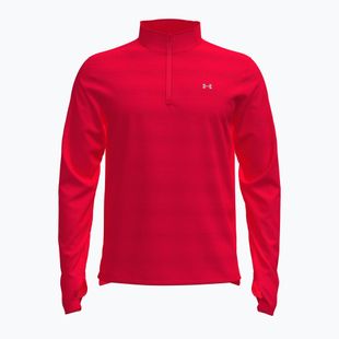 Кофта для бігу чоловіча Under Armour Velociti 1/4 Zip lumos lime/mod gray