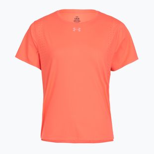 Футболка для бігу жіноча Under Armour Velociti Pro electric tangerine/black/green mode