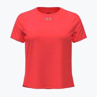 Футболка для бігу жіноча Under Armour Velociti Pro electric tangerine/black/green mode