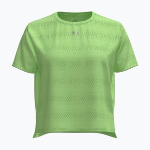 Футболка для бігу жіноча Under Armour Velociti lumos lime/white