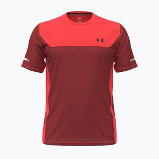 Футболка для тренувань чоловіча Under Armour Tech Utility venom red/black
