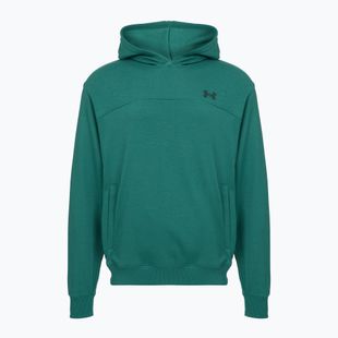Кофта чоловіча Under Armour Rival LW Hoodie rack green/black
