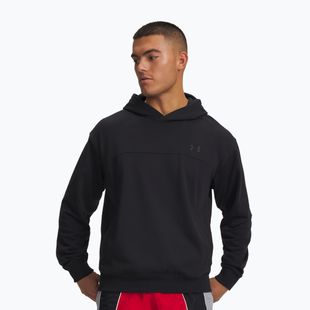 Кофта чоловіча Under Armour Rival LW Hoodie black/black