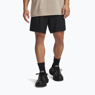 Шорти для тренувань чоловічі Under Armour Unstoppable Woven Shorts black/black