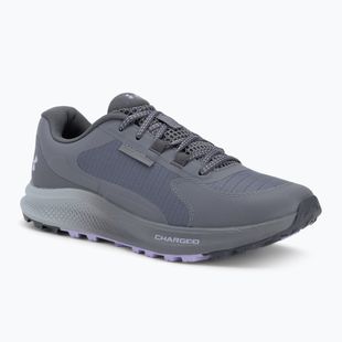 Кросівки для бігу жіночі Under Armour Charged Bandit Trail 3 titan grey/castlerock/purple crest