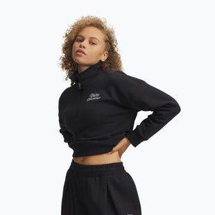 Кофта жіноча Under Armour Rival Fleece Script HZ black/white