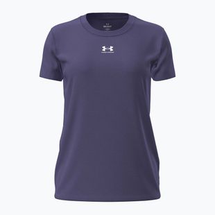 Футболка жіноча Under Armour Rival Core purple luxe/purple luxe