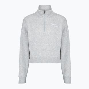Кофта жіноча Under Armour Rival Fleece Script HZ mod gray light heather/white