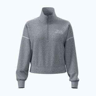Кофта жіноча Under Armour Rival Fleece Script HZ mod gray light heather/white