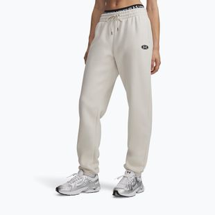 Штани жіночі Under Armour Icon Fleece Nov Jogger summit white/white