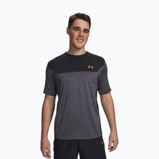Футболка для тренувань чоловіча Under Armour Tech Utility black/venom red