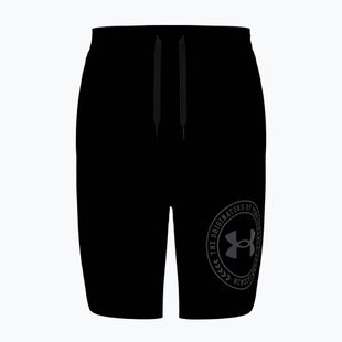 Шорти для тренувань чоловічі Under Armour Rival LW Graphic black/black