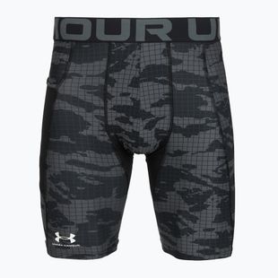 Шорти для тренувань чоловічі Under Armour HG Printed Long Short black/castlerock/white