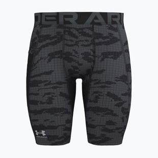 Шорти для тренувань чоловічі Under Armour HG Printed Long Short black/castlerock/white