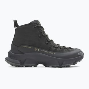 Взуття трекінгове чоловіче Under Armour Charged Expanse Mid LTHR WP Black/Anthracite/Bayou