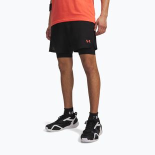 Шорти для тренувань чоловічі Under Armour Vanish Woven 2.0 2IN1 Shorts ultimate black/venom red/venom red