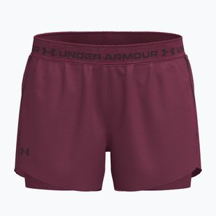 Шорти для тренувань жіночі Under Armour Tech Play Up 2IN1 Shorts claret/claret/ox blood