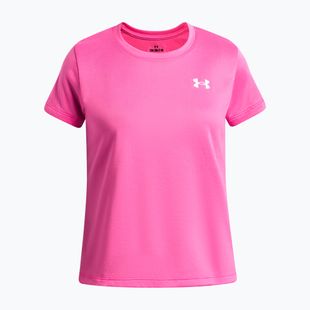 Футболка для тренувань дитяча Under Armour Tech SSC SS pink frenzy/white