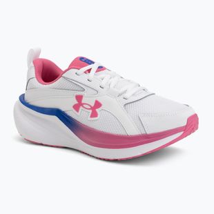 Кросівки для бігу жіночі Under Armour Assert 11 white/pink frenzy/pink frenzy