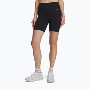 Шорти для тренувань жіночі Under Armour Motion Bike Shorts ultimate black/white