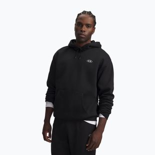 Кофта чоловіча Under Armour Rival Fleece Hoodie ultimate black/white
