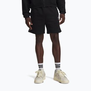 Шорти чоловічі Under Armour Icon Fleece Taped Shorts ultimate black/white