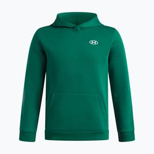 Кофта дитяча Under Armour B Rival Fleece Hoodie campus ivy/white