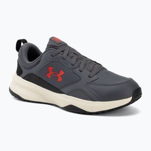 Кросівки для тренувань чоловічі Under Armour Charged Edge castlerock/winter white/anthem red