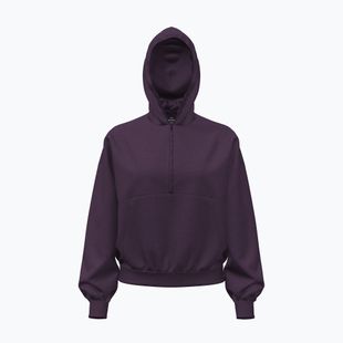 Кофта тренувальна жіноча Under Armour Icon Fleece HZ Hoodie purple echo/purple echo
