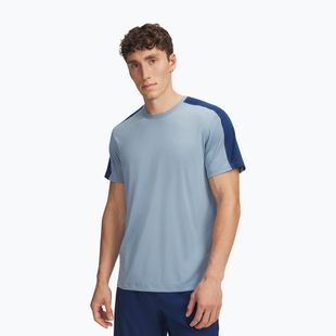 Футболка для бігу чоловіча Under Armour Velociti Reflect blue wind/blackout navy/reflective