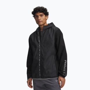 Куртка для бігу чоловіча Under Armour Velociti Storm Jacket ultimate black/reflective