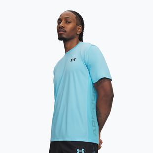 Футболка для тренувань чоловіча Under Armour Tech Utility SS fresco blue/black