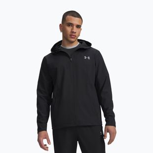 Куртка для тренувань чоловіча Under Armour Tech Utility Woven Jacket black/black/steel