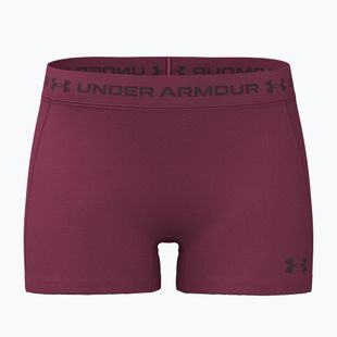 Шорти для тренувань жіночі Under Armour HeatGear Shorty claret/ox blood