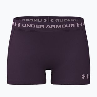 Шорти для тренувань жіночі Under Armour HeatGear Shorty purple echo/mauve pink