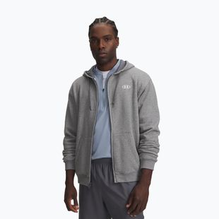 Кофта чоловіча Under Armour Rival Fleece Full Zip castlerock light heather/black