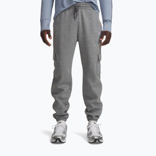 Штани чоловічі Under Armour Rival Fleece Cargo castlerock light heather/white
