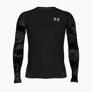 Лонгслів для тренувань чоловічий Under Armour HG Armour Comp ultimate black/white