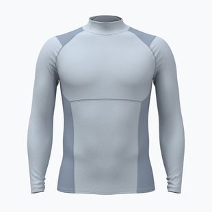 Лонгслів для тренувань чоловічий Under Armour Coldgear Elite Comp Mock blue fog/blue wind/reflective