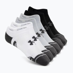 Шкарпетки Under Armour Perf Tech NS 6 pack mod gray/mod gray/jet gray